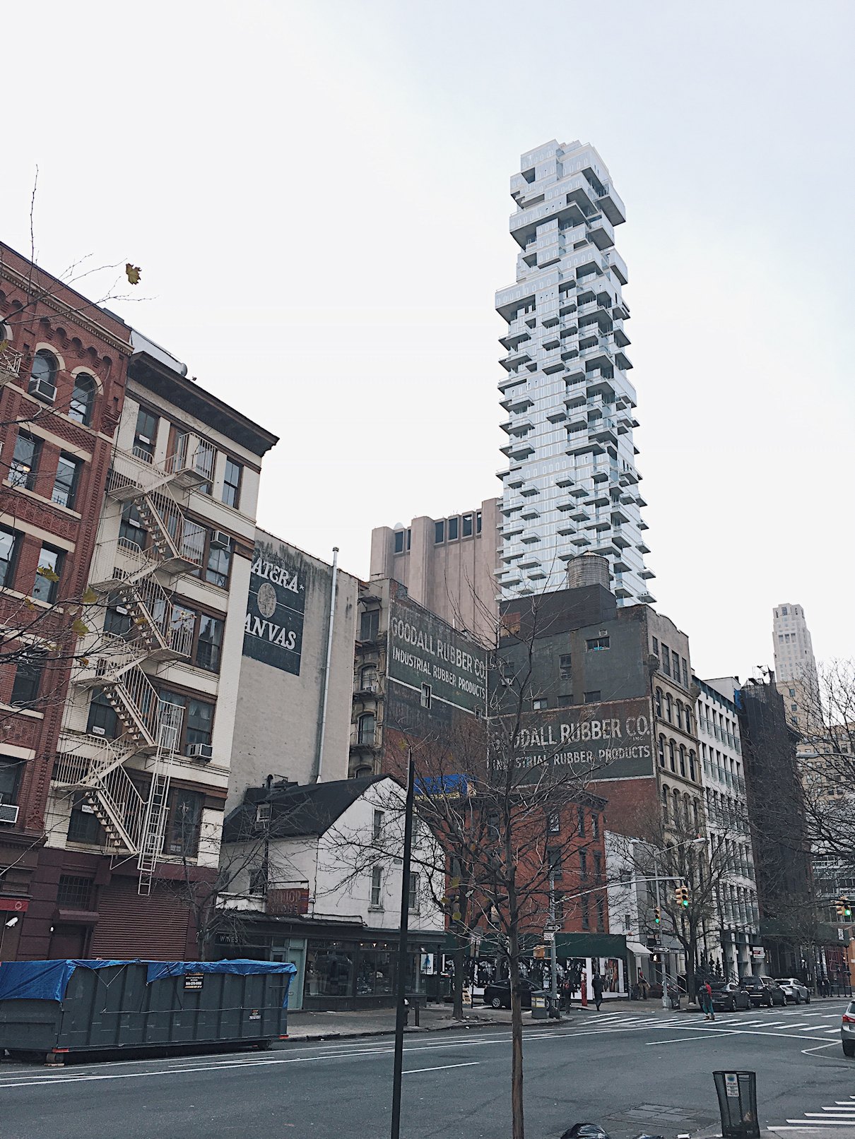 USA, Nowy Jork, Tribeca, Jenga Building
